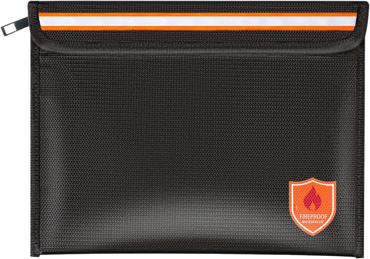 Bolsa de documentos ignífuga 2200F5200F, 15 x 11 pulgadas con cremallera y tira reflectante, aislamiento térmico ignífugobolsa impermeable para