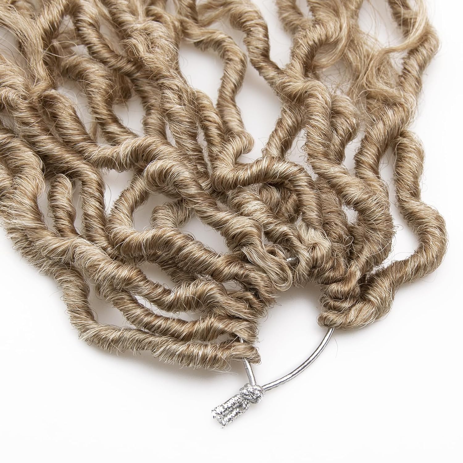 Goddess Locs – Cabello de ganchillo de 26 pulgadas, rizado sintético, 6 paquetes de rastas de río previamente enrolladas, trenzas de ganchillo