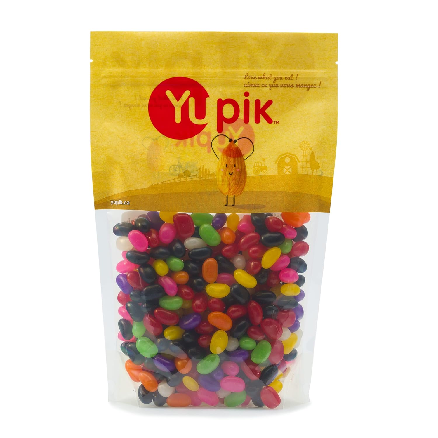 Yupik Jelly Beans, 2.2 libras, caramelo clásico, paquete de 1