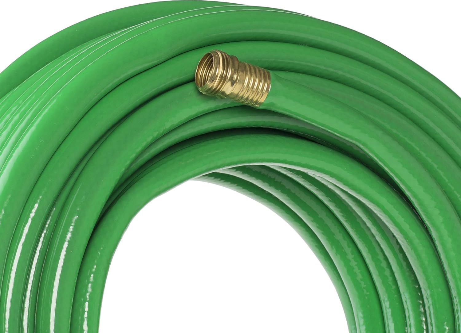 Swan Products SNWF58025 WEATHERFLEX Manguera de jardín de uso mediano para todas las temperaturas, 25 pies x 58 pulgadas, color verde