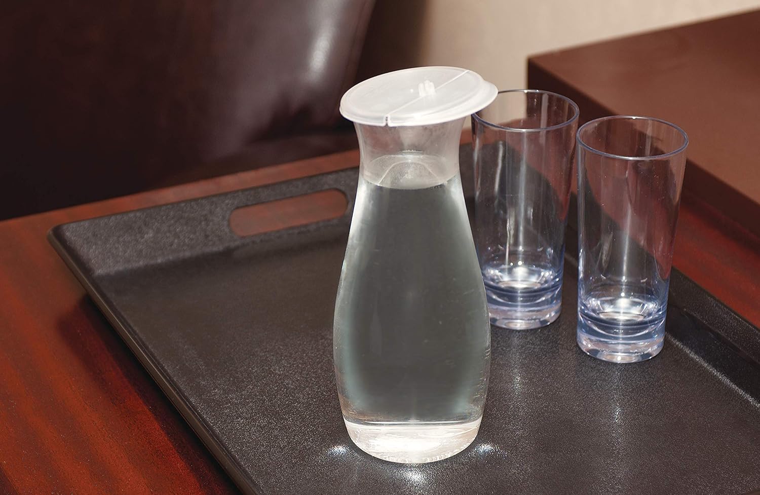 Carlisle FoodService Products 7090007 Cascata – Jarra de jugo para bebidas, plástico, 25 L, transparente, 1 unidad (paquete de 2)