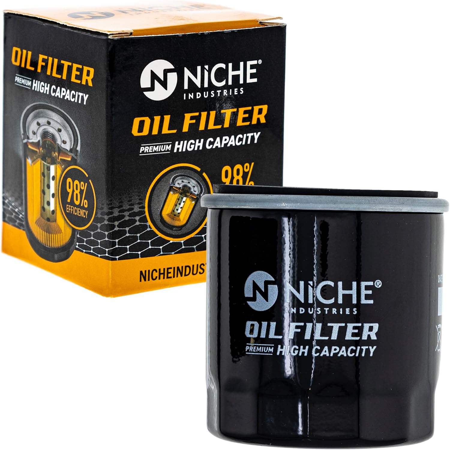 NICHE Filtro de aceite para Polaris Sportsman 570 Scrambler 850 Ranger RZR XP 4 Turbo Magnum 425 ATP 500 330 2520799 3084963