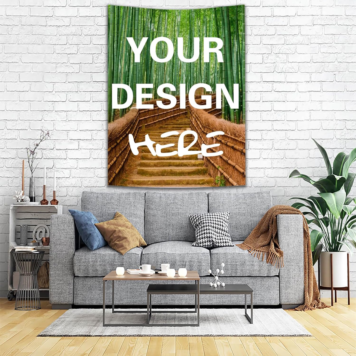 HTYJFIG Tapiz personalizado para subir imágenes, tapiz personalizado para regalo, decoración del hogar y dormitorio (40 x 60 pulgadas, vertical)