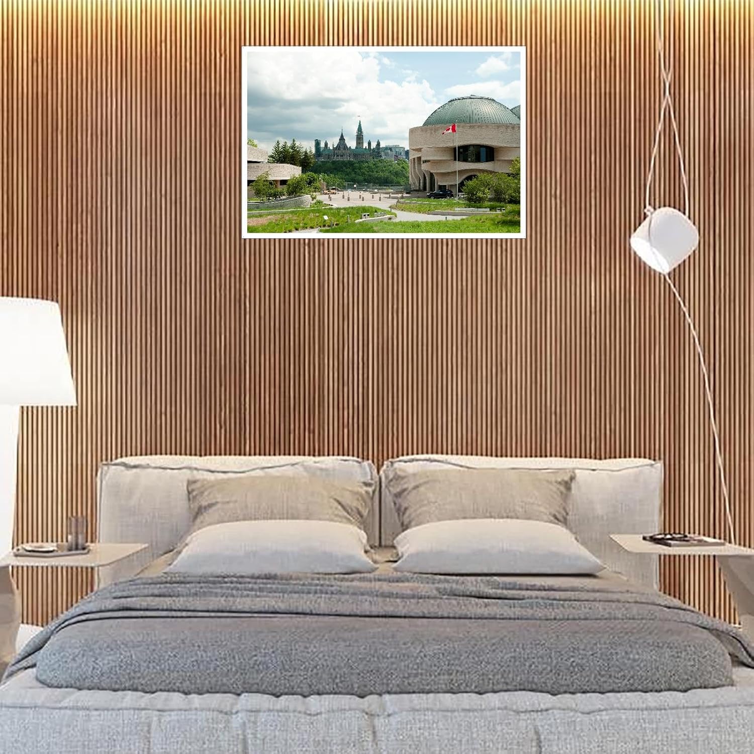 Arte de pared de museo de historia para sala de estar, póster de ciudad, impresiones en lienzo, impresión de decoración de oficina en casa, sin