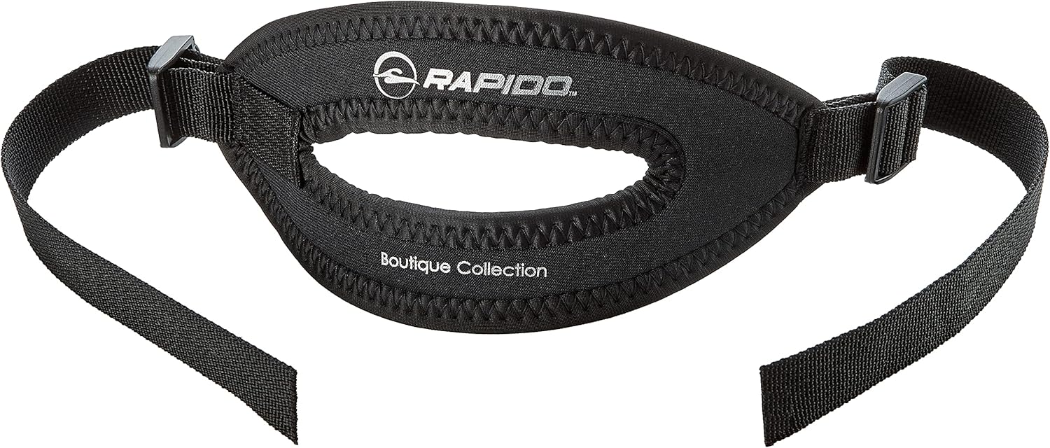 Rapido Boutique Collection – Máscara de buceo para esnórquel, correa ajustable de neopreno para mayor comodidad