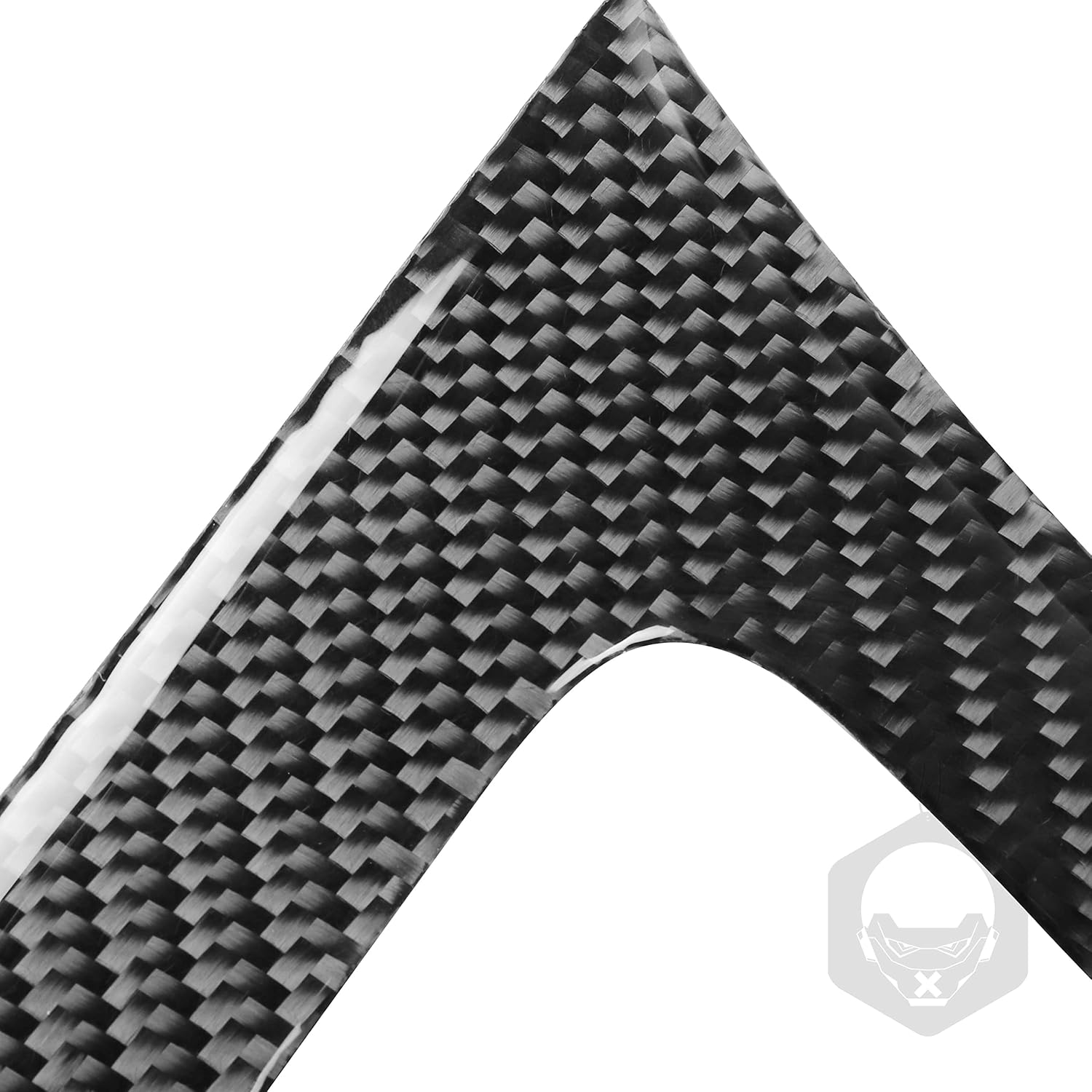 OZEQO Carbon Fiber Car Gearshift Panel Decorative Stickers, Fit for Porsche MACAN 2014-2021 Interior Styling Accessories