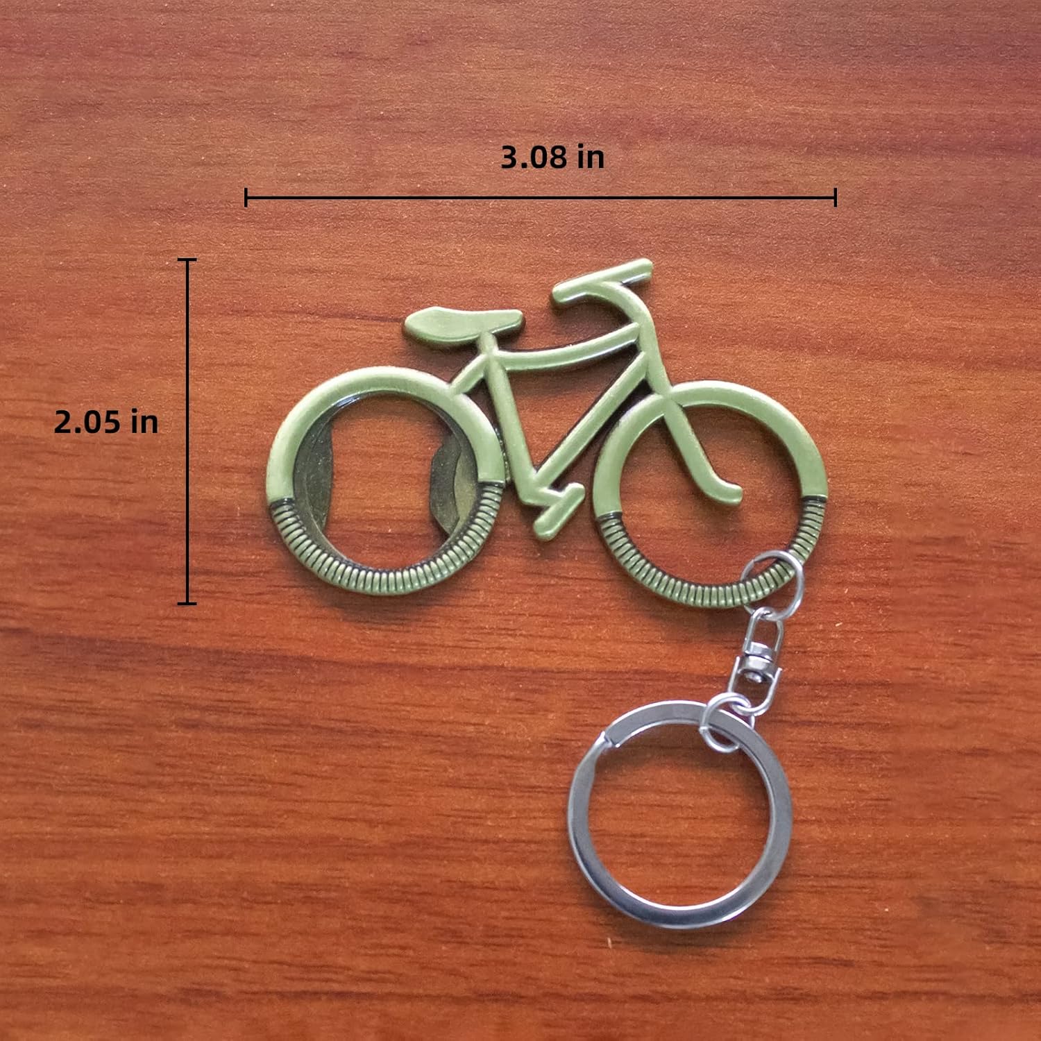 Llavero de aleación de zinc para bicicleta, abrebotellas de cerveza, colgante de automóvil, regalo para familiares y amigos en festivales, ligero y