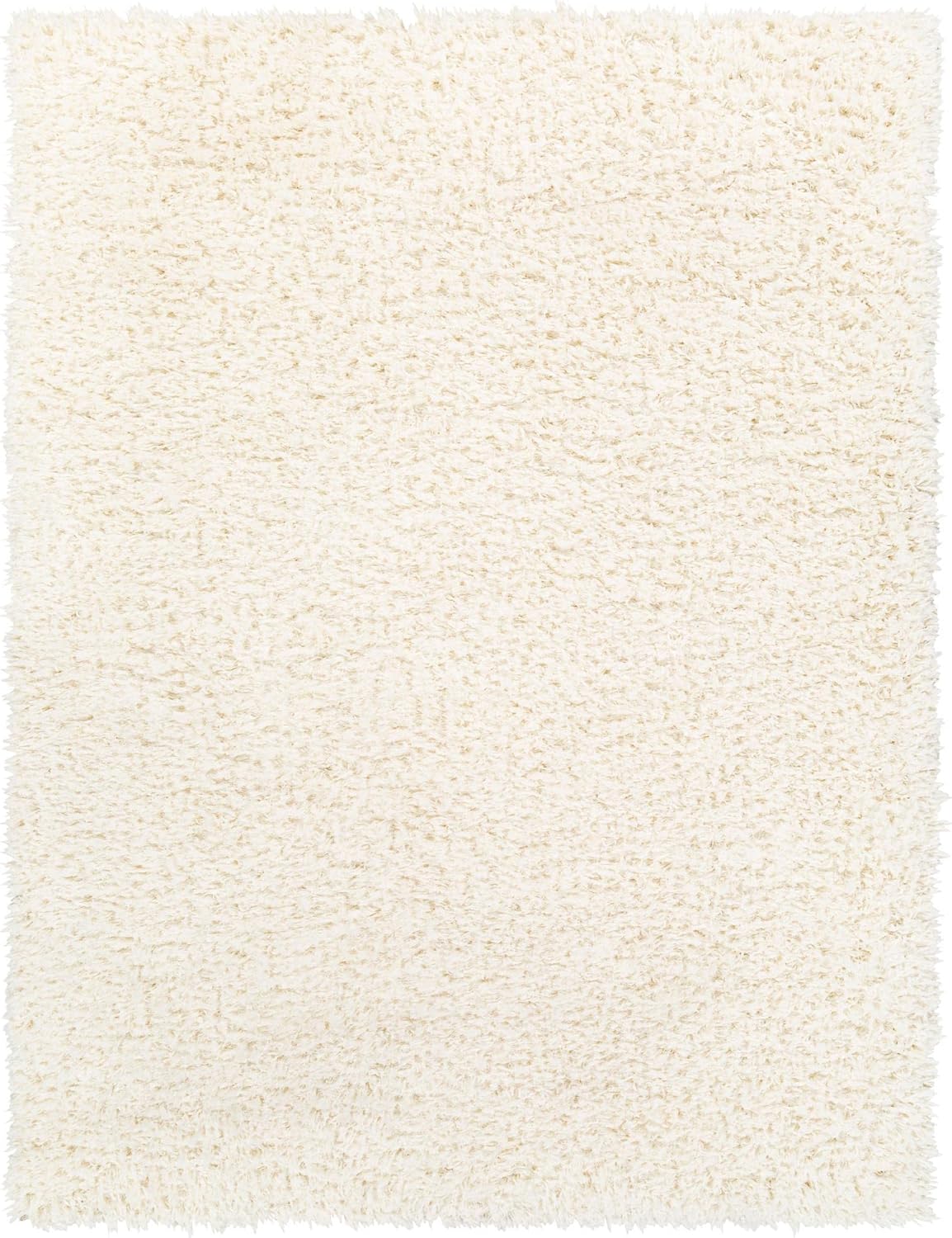 Mark&Day – Alfombras Abraham de 5 x 7 pies, alfombra moderna de pelo largo, color crema, alfombra beige para sala de estar, dormitorio o cocina (5