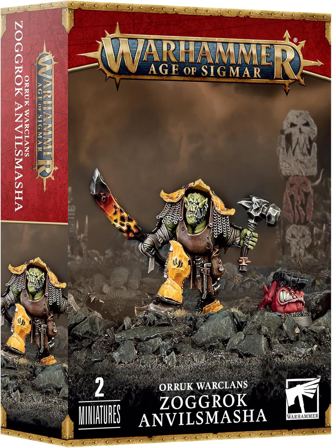 Warhammer – Edad de Sigmar – ORRUK WARCLANS ZOGGROK ANVILSMASHA