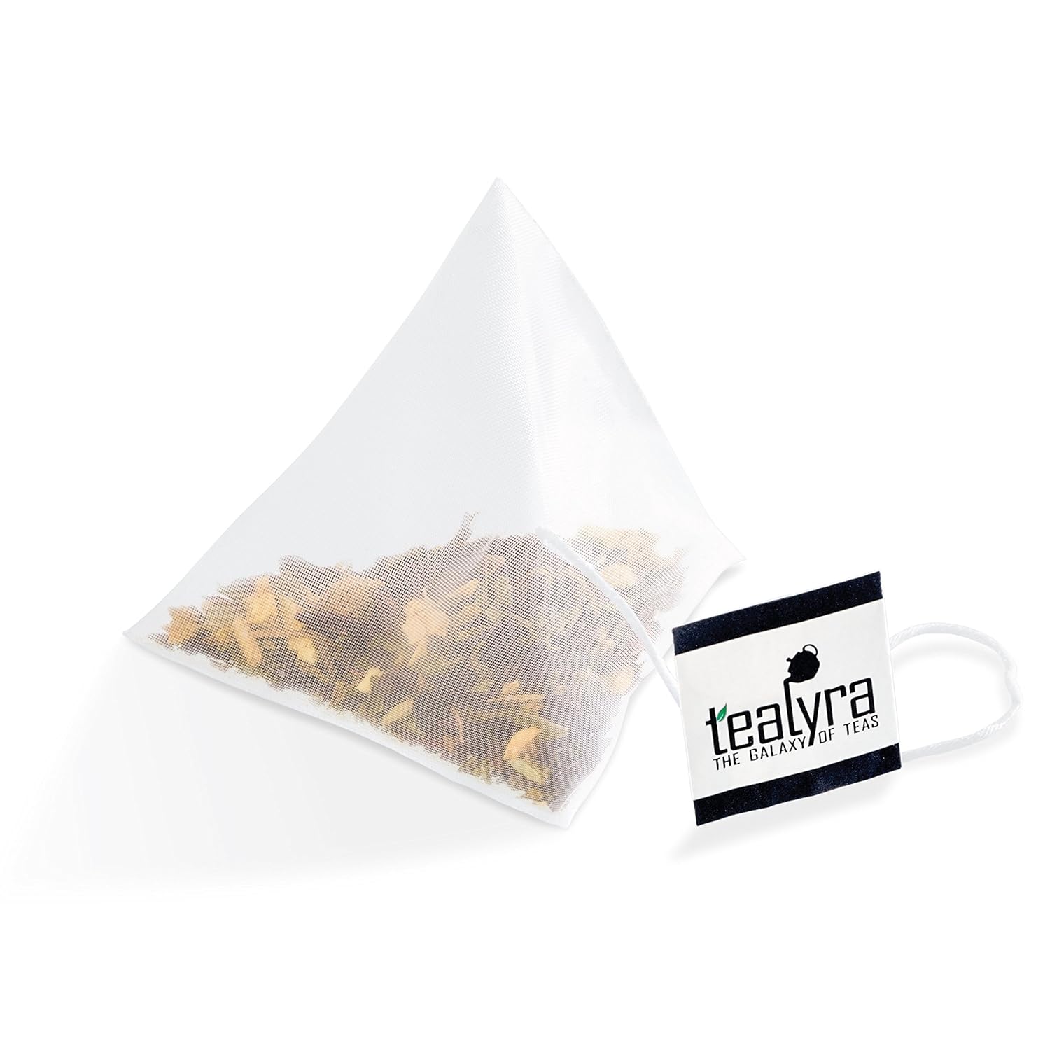 Tealyra – Flat Belly Detox – 25 Bolsas – Hinojo – Menta – Hibisco – Té de hojas sueltas Wellness Herbal – Té Cleanse – Sin cafeína – Bolsas estilo