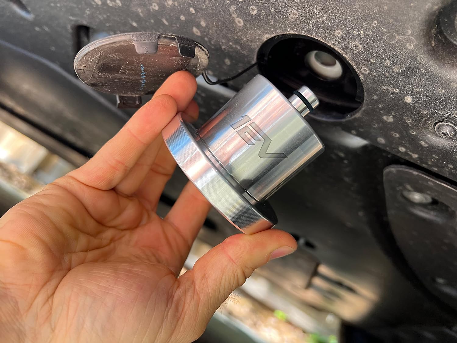 Team 1EV Billet – Disco de aluminio resistente para Rivian R1T  R1S (1 disco, incluye caja)