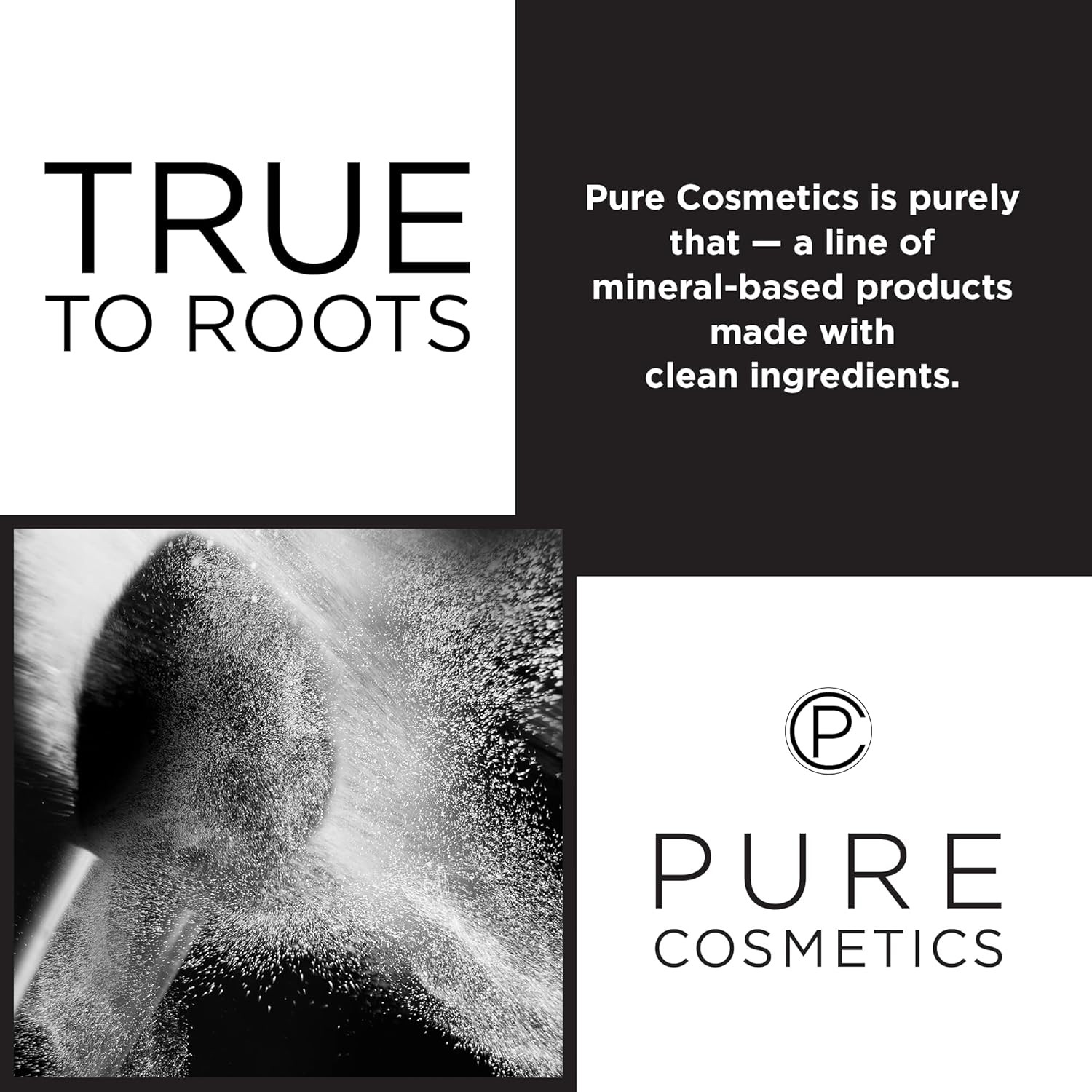 Picture Perfect – Maquillaje en polvo suelto de Pure Cosmetics – Polvo de maquillaje facial de sílice sin peso – Polvo facial mate