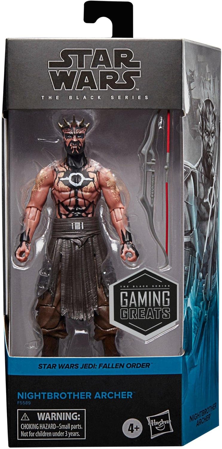 Star Wars The Black Series Gaming Greats – Figura de acción articulada de 6 pulgadas, colección exclusiva (Nightbrother Archer)