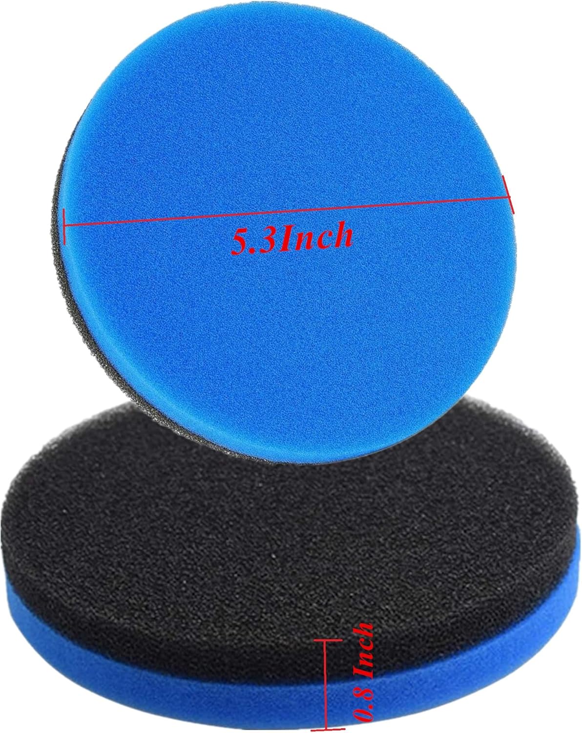 Paquete de 4 filtros de espuma de repuesto para aspiradoras Bissell Cleanview y PowerGlide Pet 9182, 2043, 2252, 2253, 2256, 2258, 2259, 2260, 2281,