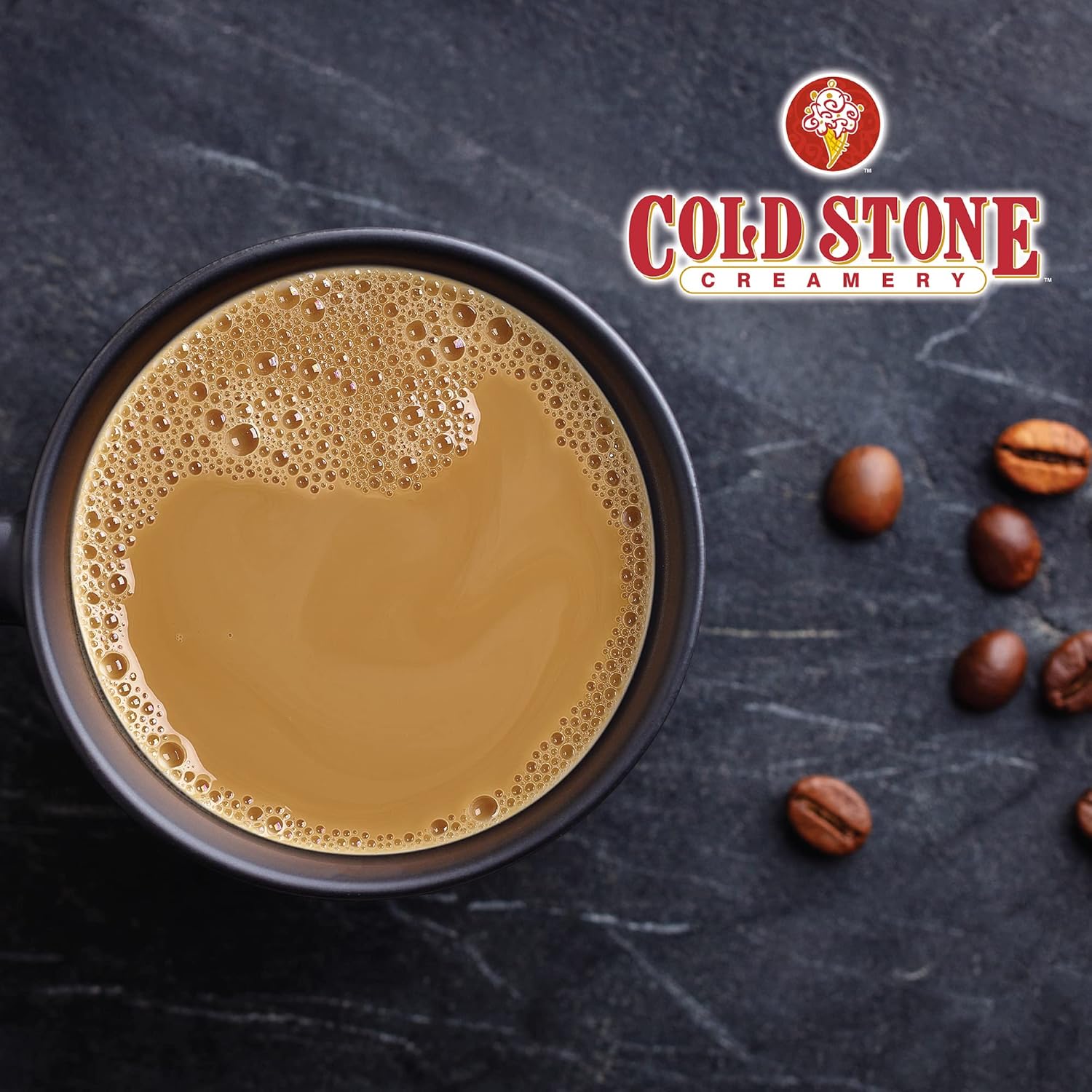 Cold Stone – Bebidas cremosas, galletas y cápsulas de café con sabor a helado cremoso, compatible con cafeteras K Cup incluyendo 2.0, 40 unidades