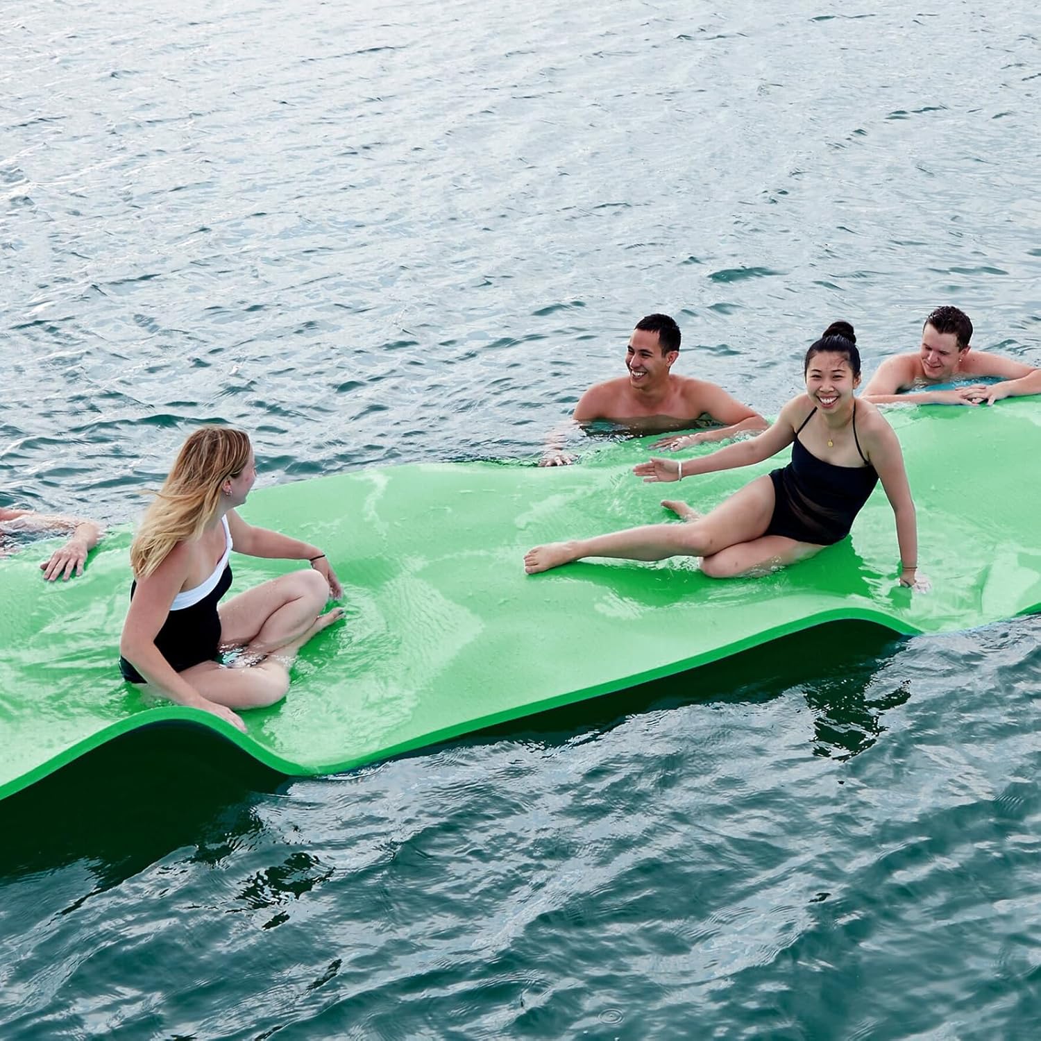 Magshion Large Water Floating Mat for Adults Pool Lake Boating Float Pad 12 x 6 ft