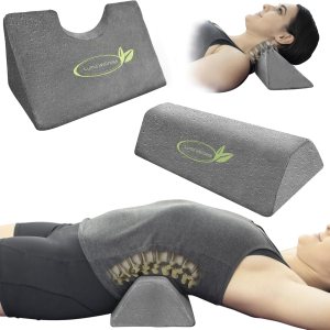 Estirador de cuello de cuña de tracción cervical para aliviar el dolor de cuello y estiramiento lumbar de espalda para aliviar el dolor de espalda Estirador de cuello de cuña de tracción cervical para aliviar el dolor de cuello y estiramiento lumbar de espalda para aliviar el dolor de espalda