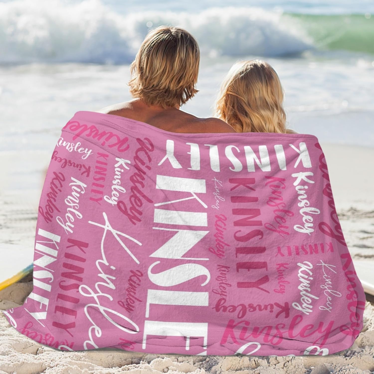 Customization of lover Manta personalizada con nombre para adultos y niños, manta de franela personalizada (30 x 40 pulgadas, opción 07)