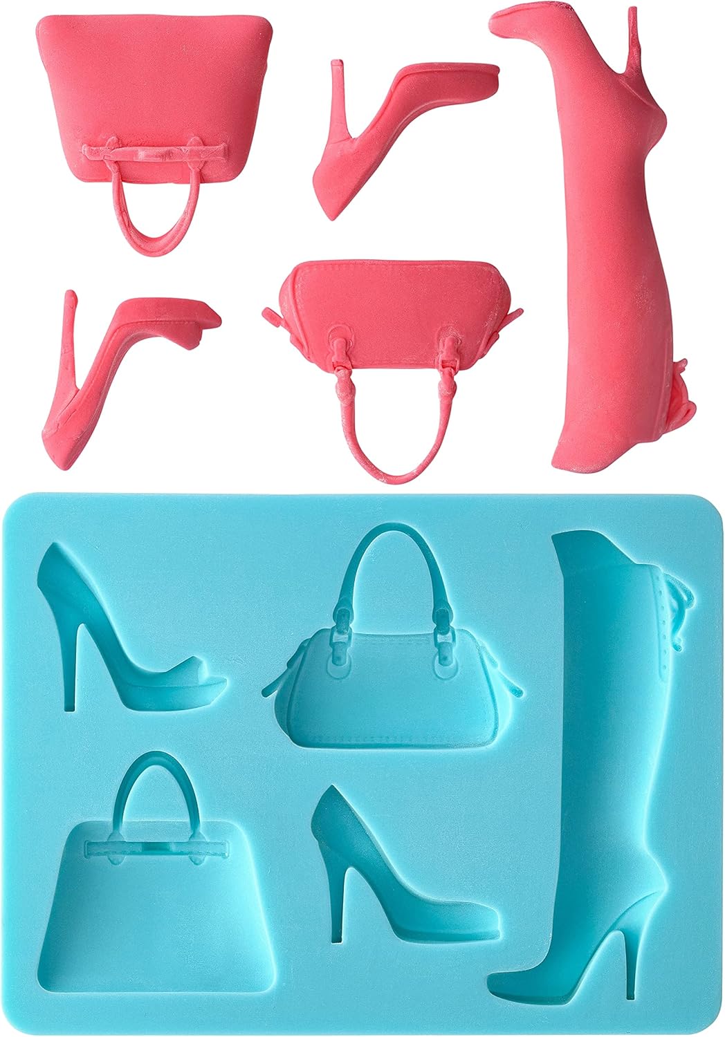 Molde de fondant de silicona de moda por Celebrate It