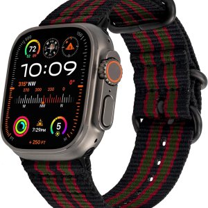 Carterjett – Correa para Apple Watch 1.732pulgadas, 1.654pulgadas, 1.575pulgadas, 1.496pulgadas, nailon NATO, correas iWatch, mujeres y hombres, 12 Carterjett – Correa para Apple Watch 1.732pulgadas, 1.654pulgadas, 1.575pulgadas, 1.496pulgadas, nailon NATO, correas iWatch, mujeres y hombres, 12