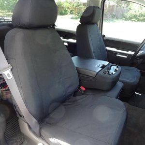 Durafit Covers, fundas para auto, compatible con 2010-2013 Chevy Silverado & GMC Sierra, para asientos delanteros, a prueba de agua, pude elegir Durafit Covers, fundas para auto, compatible con 2010-2013 Chevy Silverado & GMC Sierra, para asientos delanteros, a prueba de agua, pude elegir