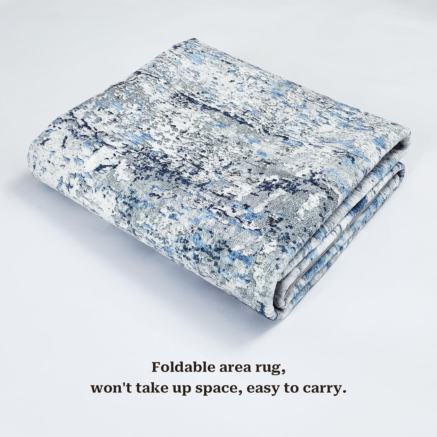 Alfombras de área de 5 x 7 pies para sala de estar, con parte trasera antideslizante, lavable, resistente a las manchas, alfombra ultrafina y grande