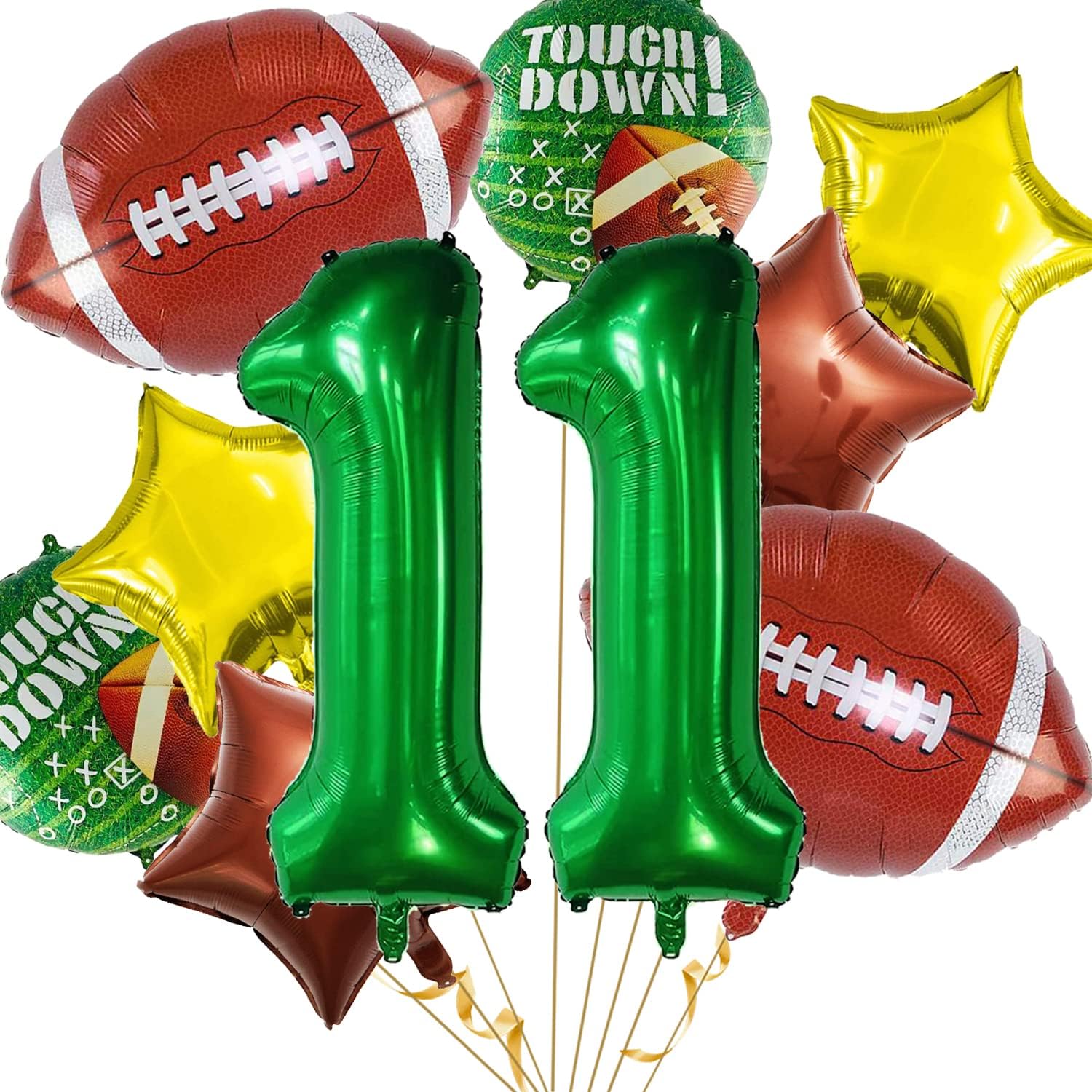 Juego de globos de fútbol americano, decoraciones de fiesta de cumpleaños de fútbol, decoración de fiesta de cumpleaños, decoración de fiesta de