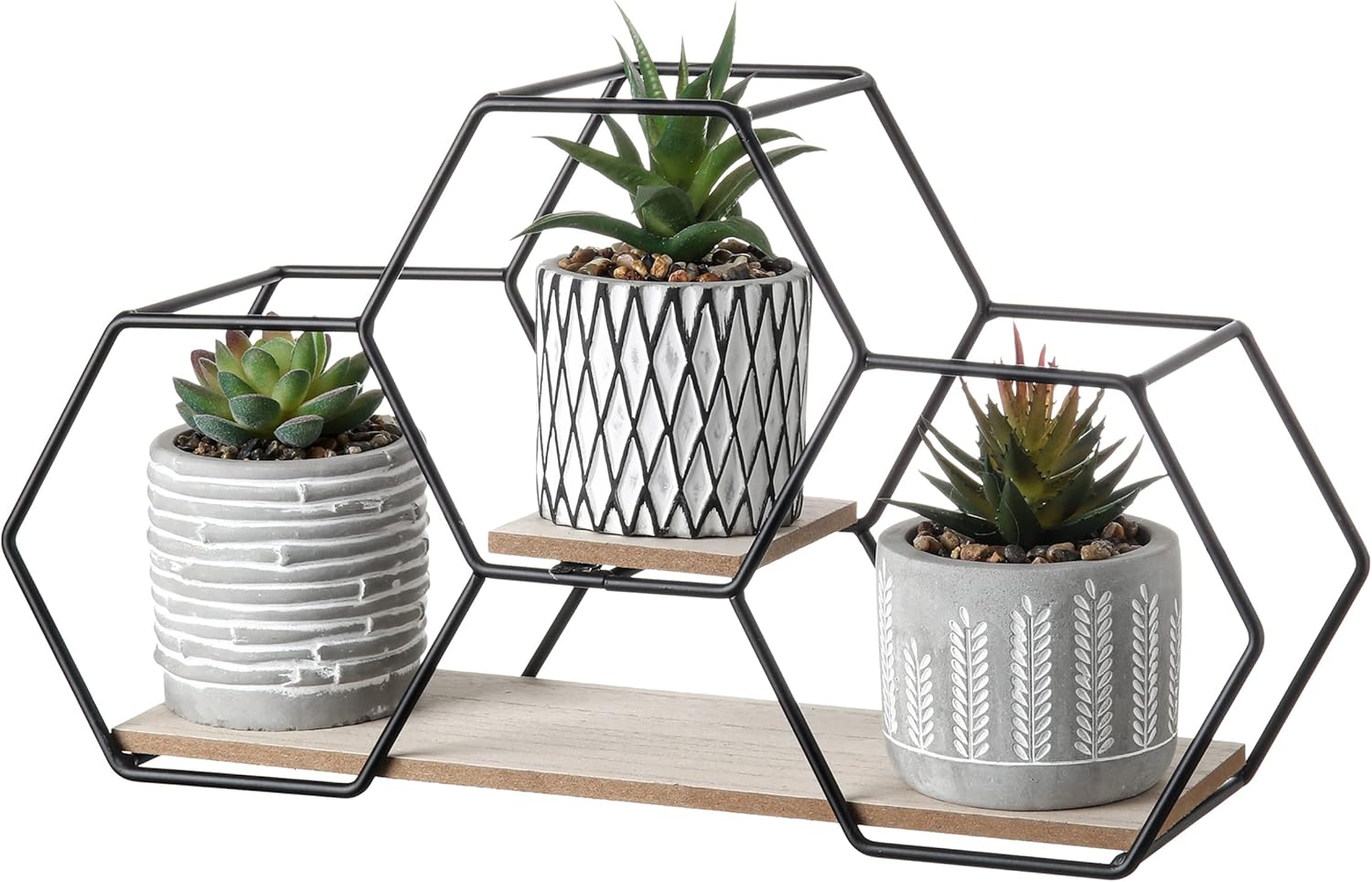TERESA’S COLLECTIONS Plantas artificiales modernas en maceta para decoración del hogar, planta falsa de interior, decoración de pared bohemia con