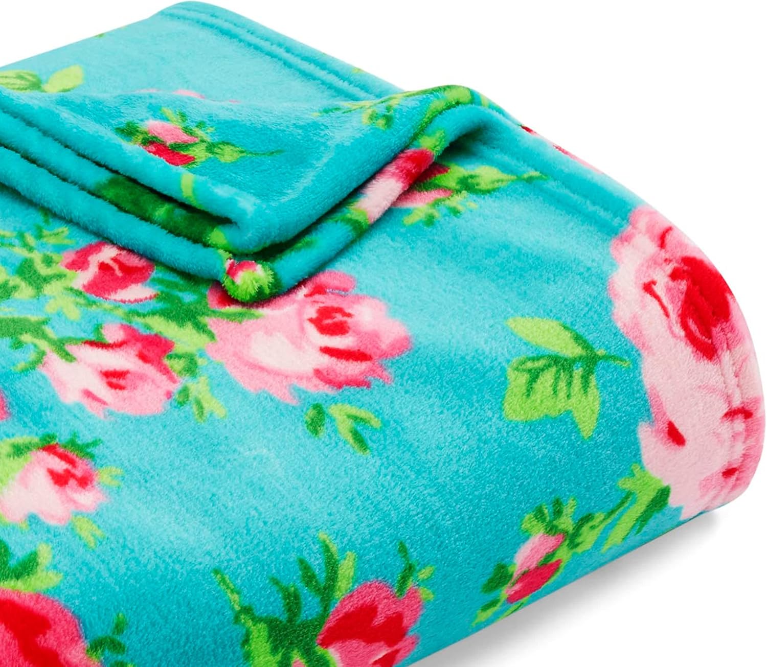 Betsey Johnson  Colección Fleece  Manta – Forro polar de felpa ultrasuave y acogedor, ligera y cálida, perfecta para cama o sofá, individual, día de