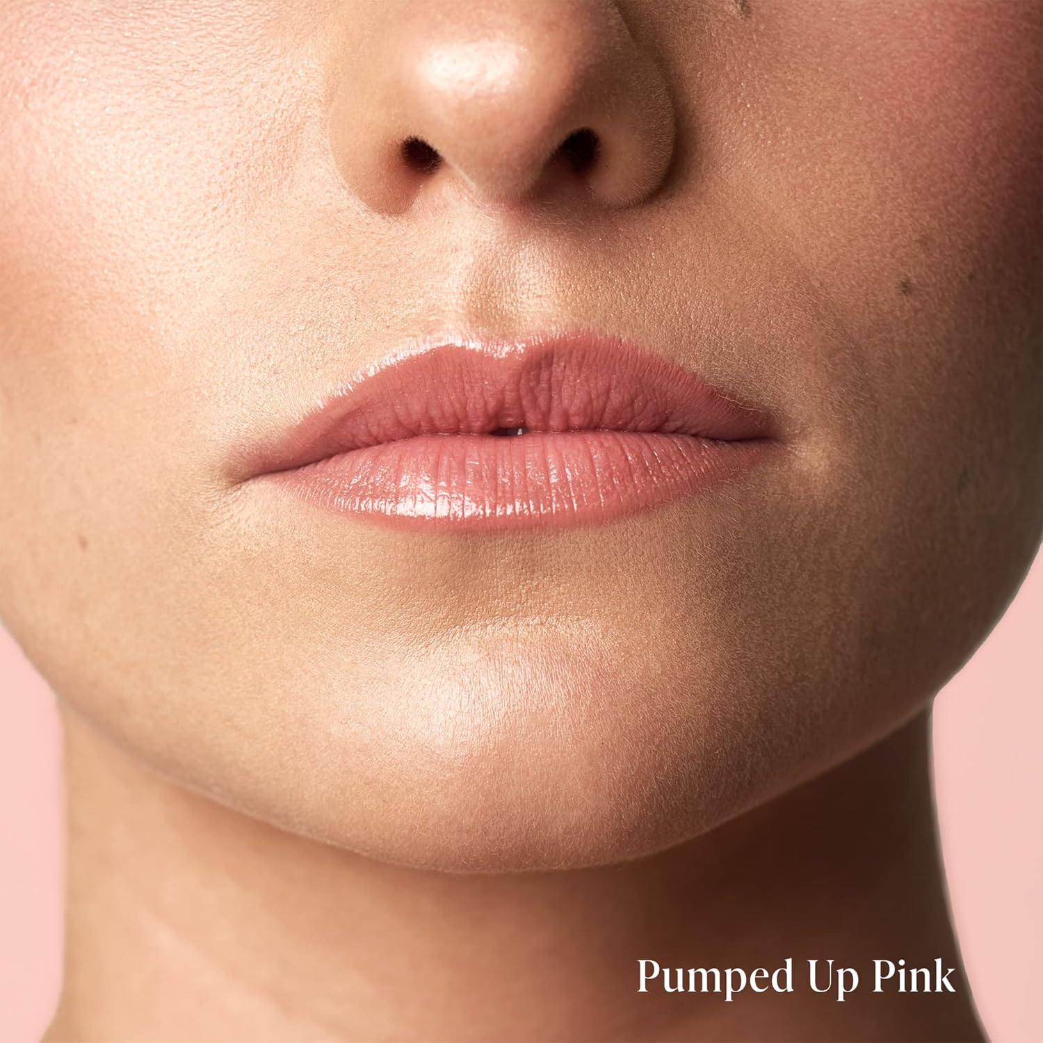 Mally Beauty Brillo de labios Positively Plump  Hidratante de alto brillo, ligero y cómodo de llevar, rosa bombeado