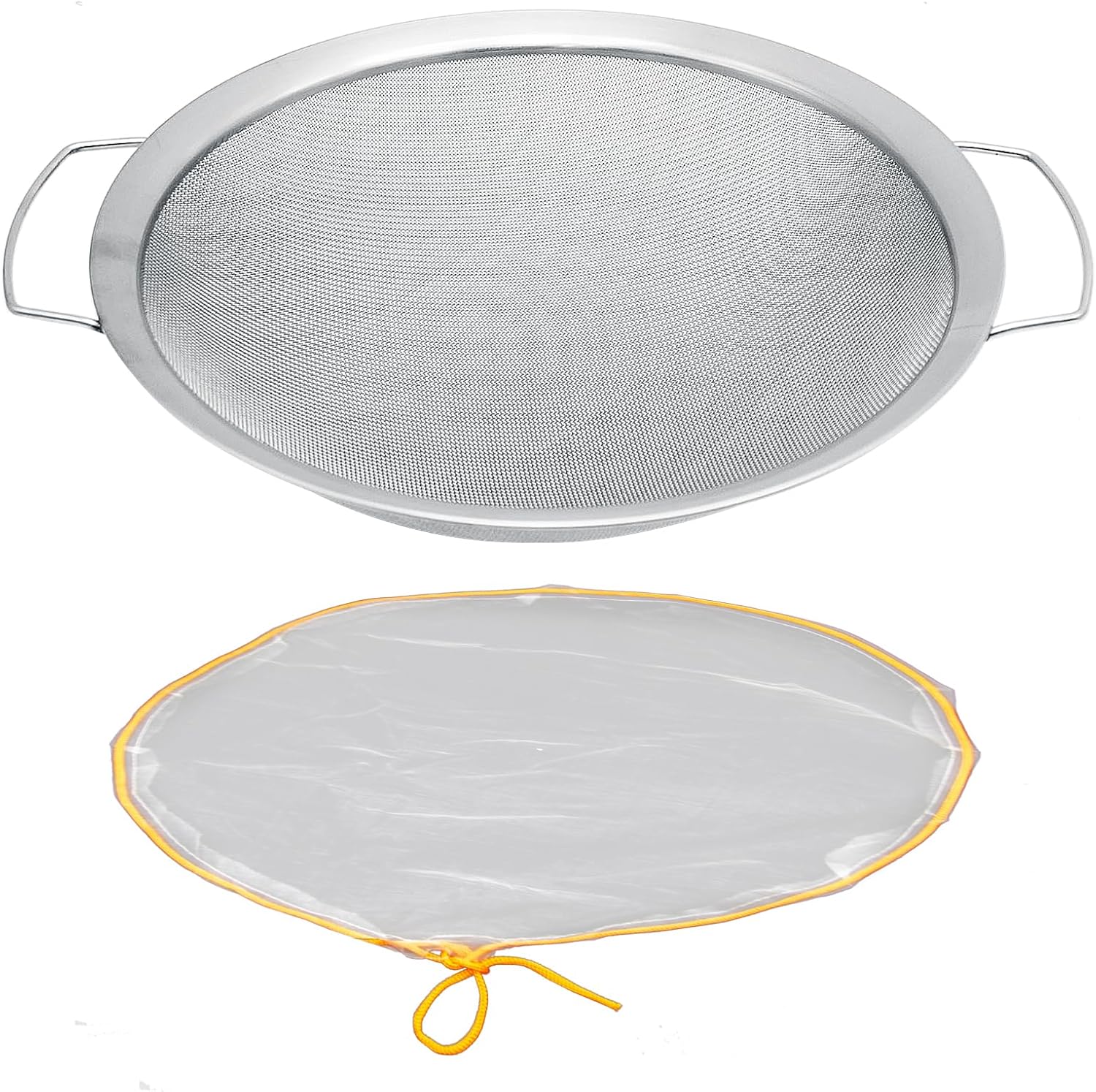 UOIENRT Colador de pintura de malla fina que se adapta a un cubo de 5 galones, protege y filtra impurezas. El pulverizador sin aire, filtro de