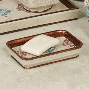 Bandera Collection – Jabonera – Multi cálida – Estilo suroeste – Accesorios decorativos de baño – Accesorio de lujo para jabonera de baño Bandera Collection – Jabonera – Multi cálida – Estilo suroeste – Accesorios decorativos de baño – Accesorio de lujo para jabonera de baño