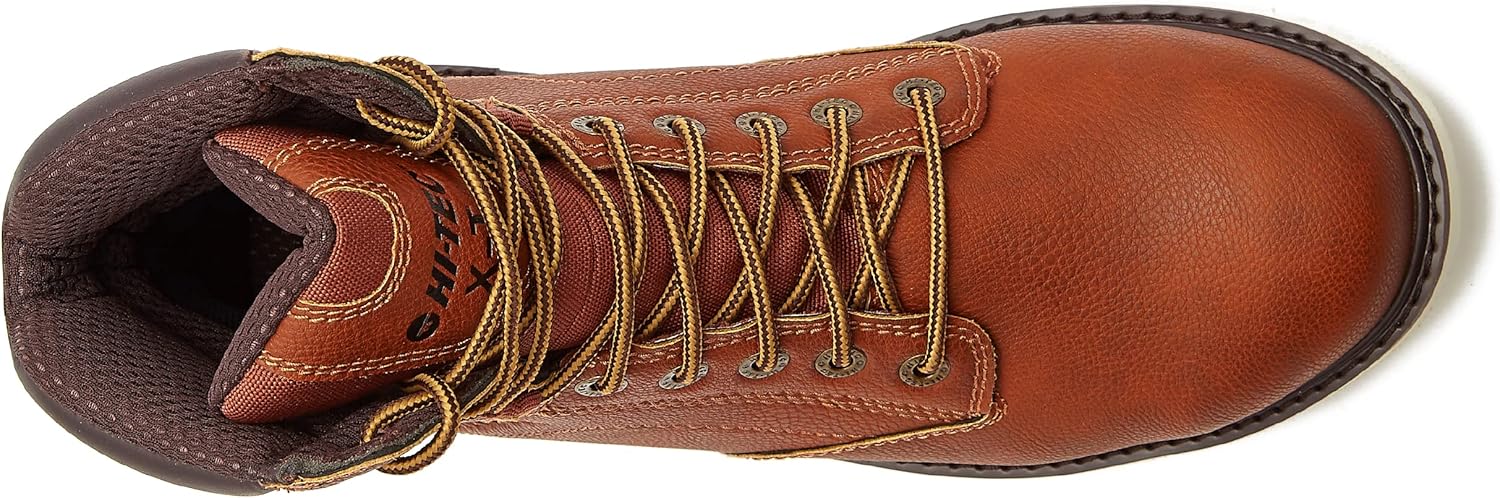 HI-TEC Axel – Botas de trabajo impermeables con punta de acero para hombres, botas industriales y de construcción antideslizantes con puntera de