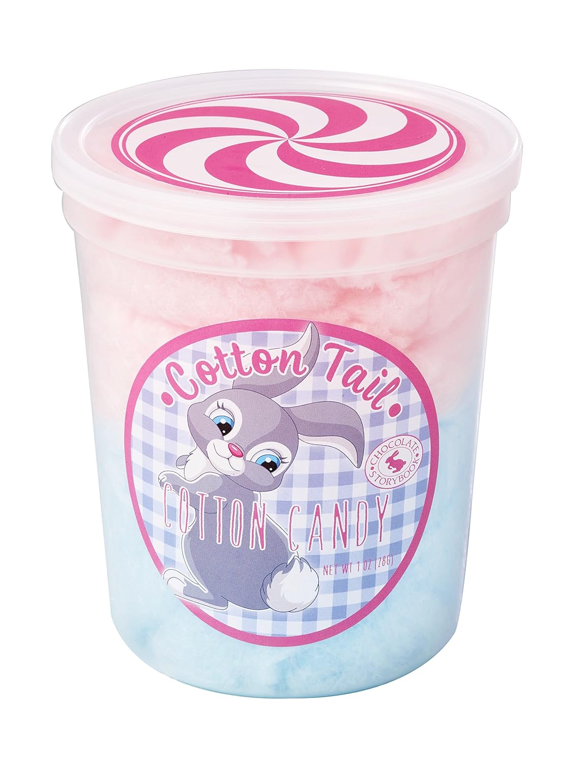 Cottontail Gourmet – Algodón de azúcar saborizado  Idea única para vacaciones, cumpleaños, regalos de broma, recuerdos de fiesta