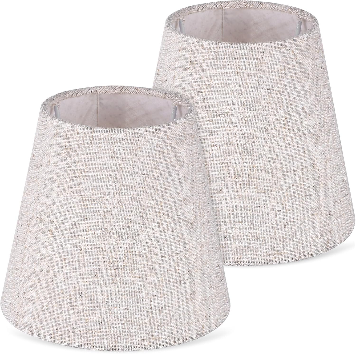 DOITOOL 2 unids lámpara de mesa pantalla pantalla pantalla lámpara reemplazo lámpara cubierta lámpara pantalla pantalla lámpara accesorios lámpara