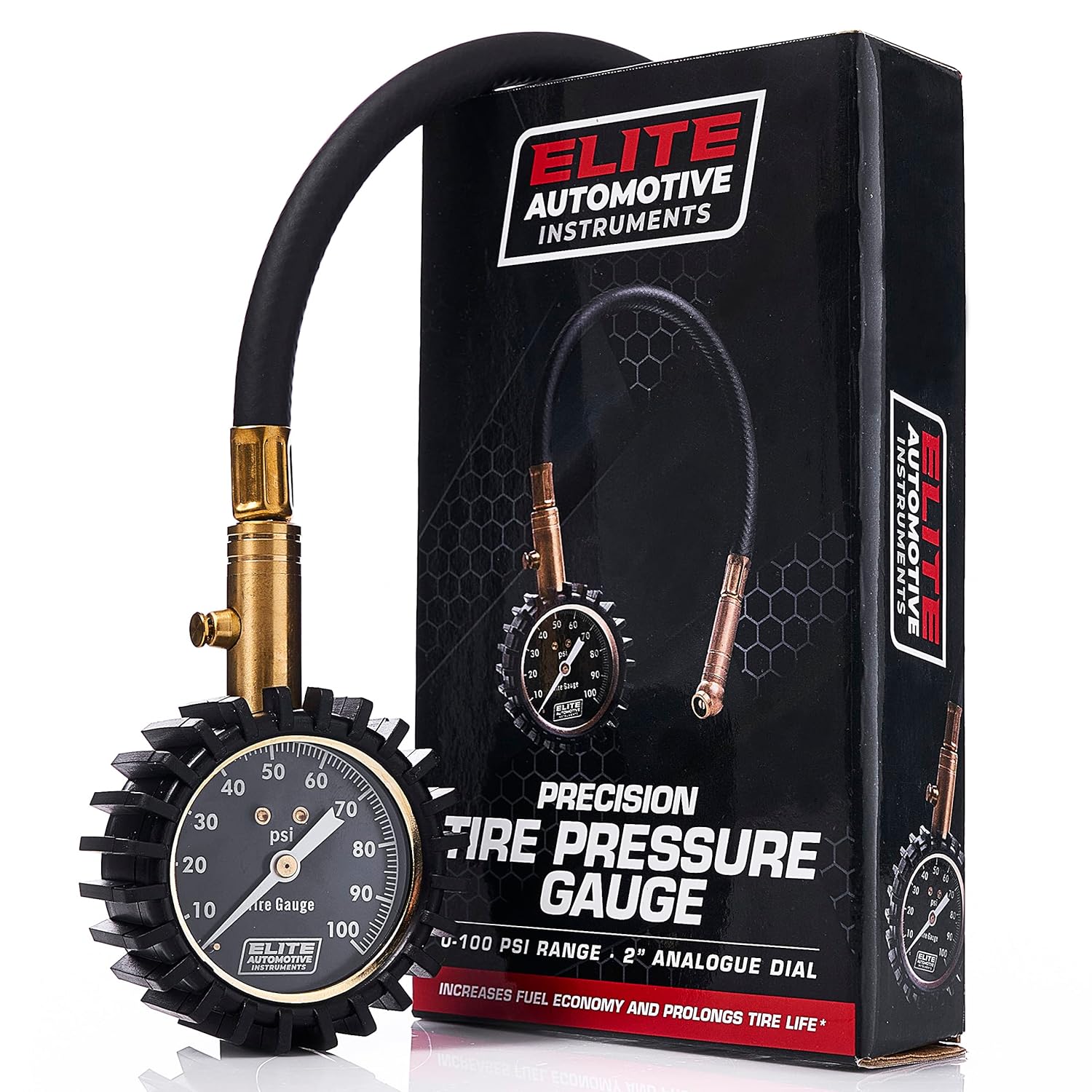 Medidor de presión de neumáticos – 100 PSI