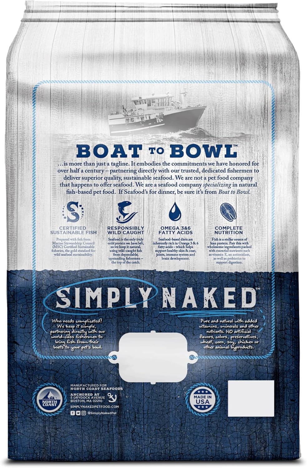 Wild Select Seafood Dog Food  Sin pollo u otros subproductos animales  Rico en ácidos grasos Omega 3 y 6  Pescado capturado silvestre de origen