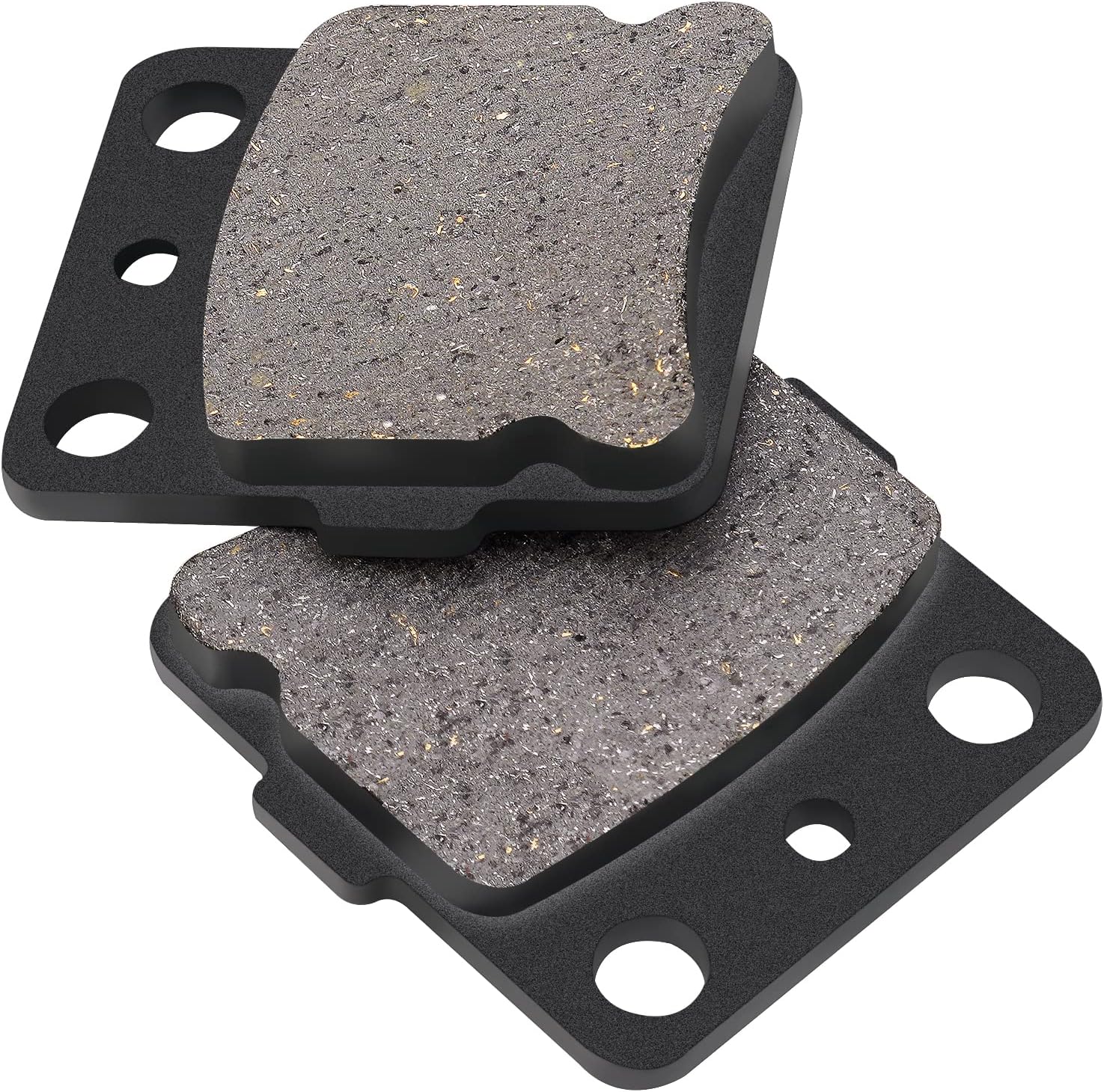AHL Juego de pastillas de freno semimetálicas delanteras y traseras para Honda TRX300 EX Fourtrax 1993-2008TRX 420 Fourtrax Rancher 2007-2015TRX400