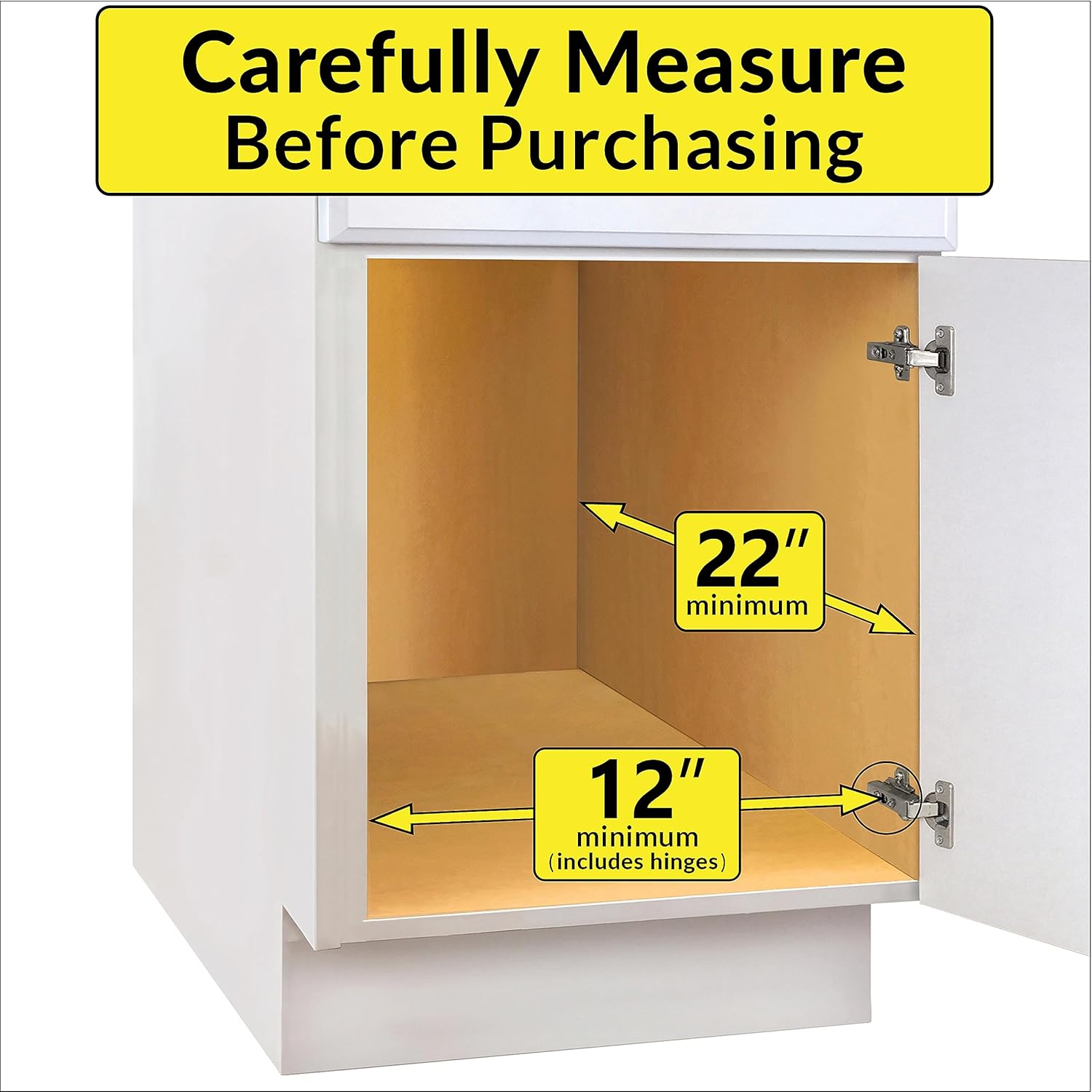 Lynk Professional Select – Cajón organizador desplegabledeslizante de 11 x 21 pulgadas para gabinetes de cocina, despensa, ollas, sartenes, de