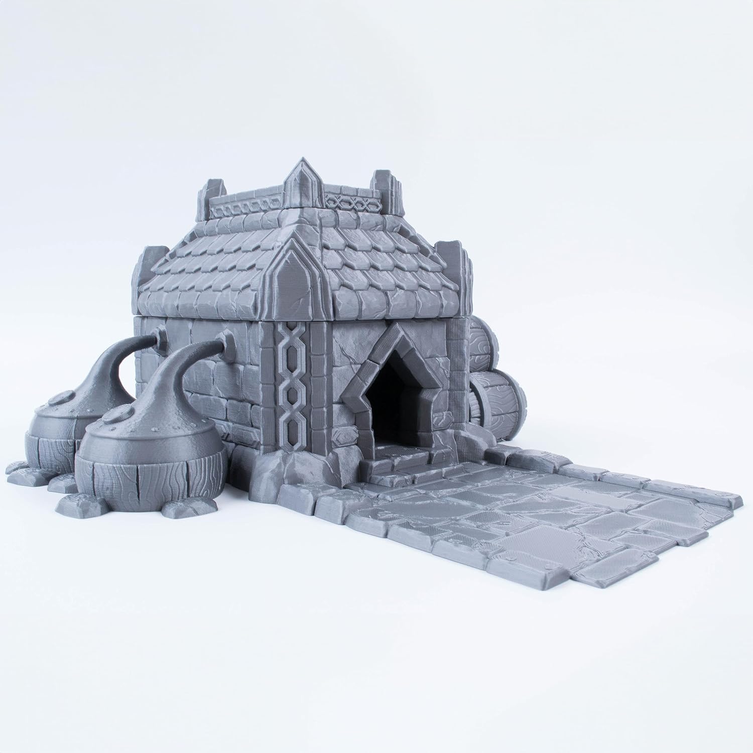 Dwarf Settler – Terreno de la casa de la cervecería, perfecto para juegos de rol de mesa con temática enana, juegos de guerra y juegos de mesa de