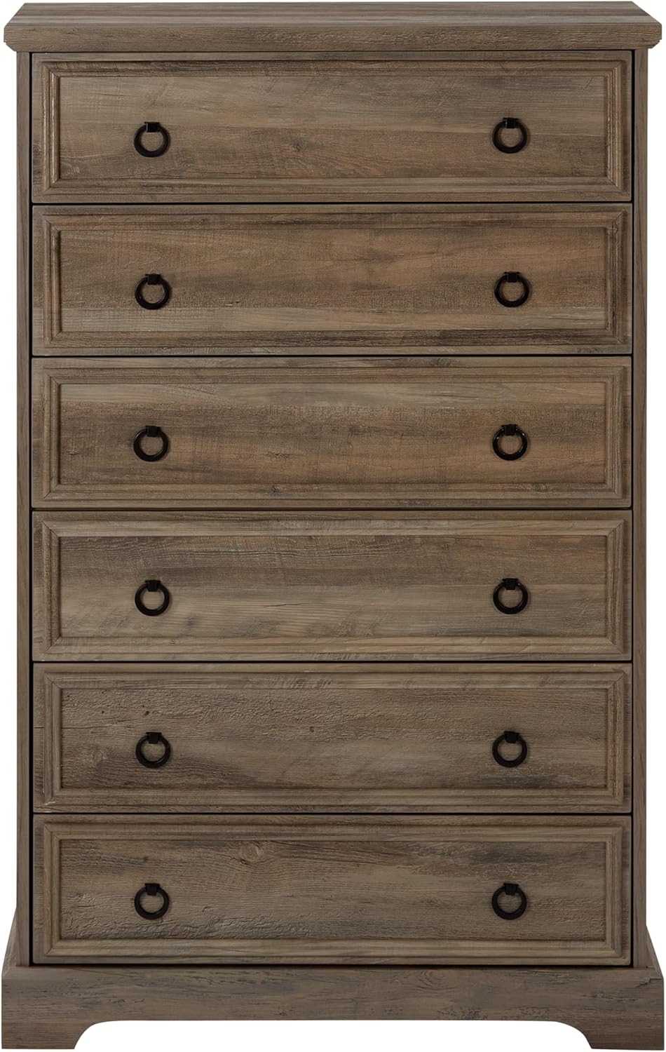 Henf Cómoda moderna de 6 cajones para dormitorio, cómoda alta de madera, organizadores de armario y almacenamiento de ropa, unidad organizadora de