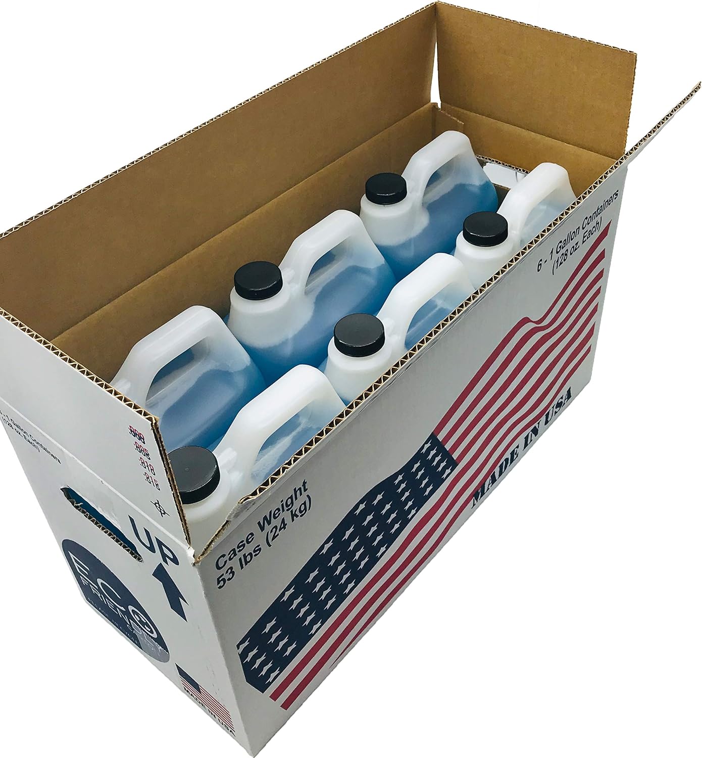 SH HS 29.606 Bug Wash – Líquido limpiador de parabrisas, 1 galón (3.78 L) (paquete de 6)