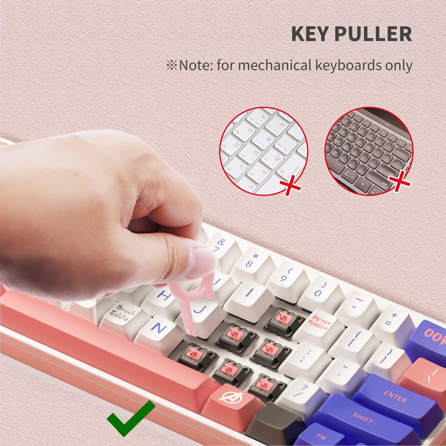 Limpiador para laptop, juego de limpiador de teclado 7 en 1, kit de limpieza de auriculares para MacBook, tableta y cepillo para polvo de pantalla,