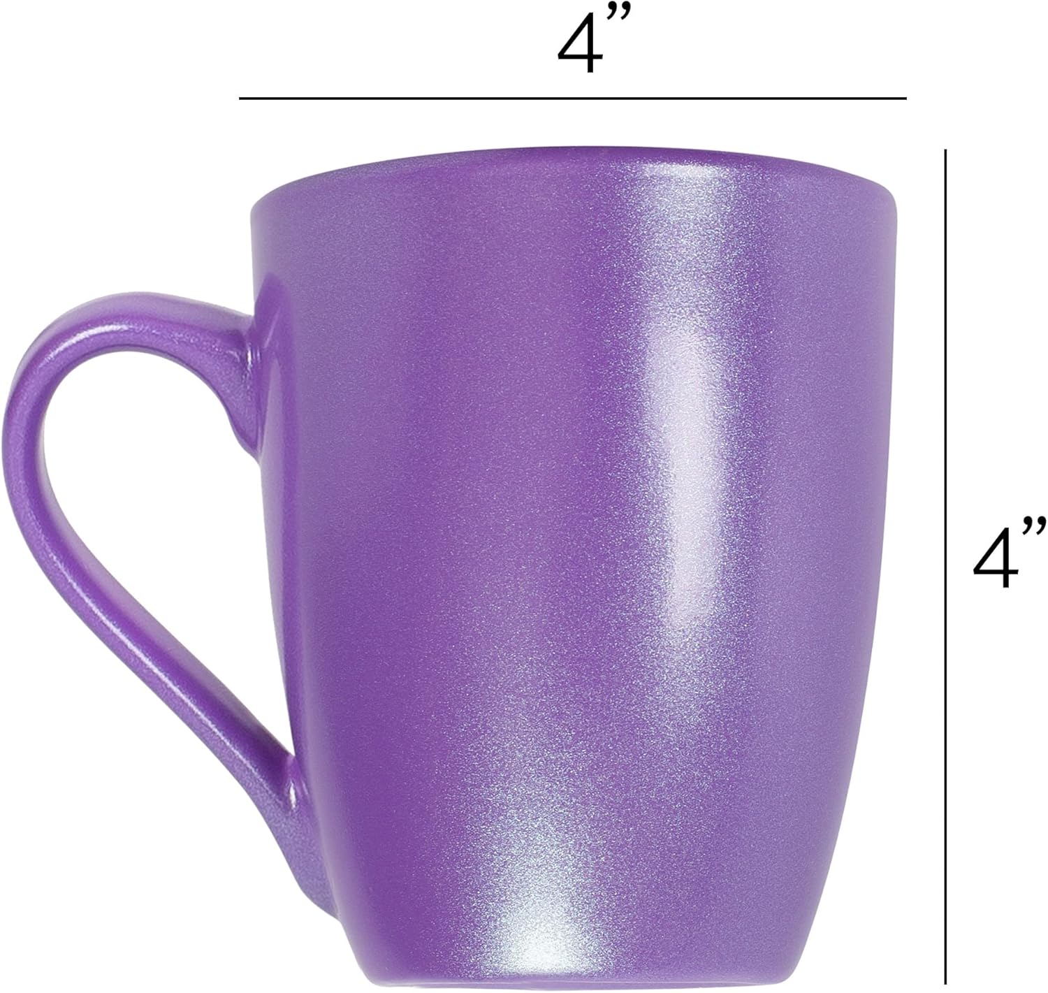 Elanze Designs Dear Mom I Love You – Your Favorite Child Passion Purple Taza de café de porcelana de hueso de 10 onzas