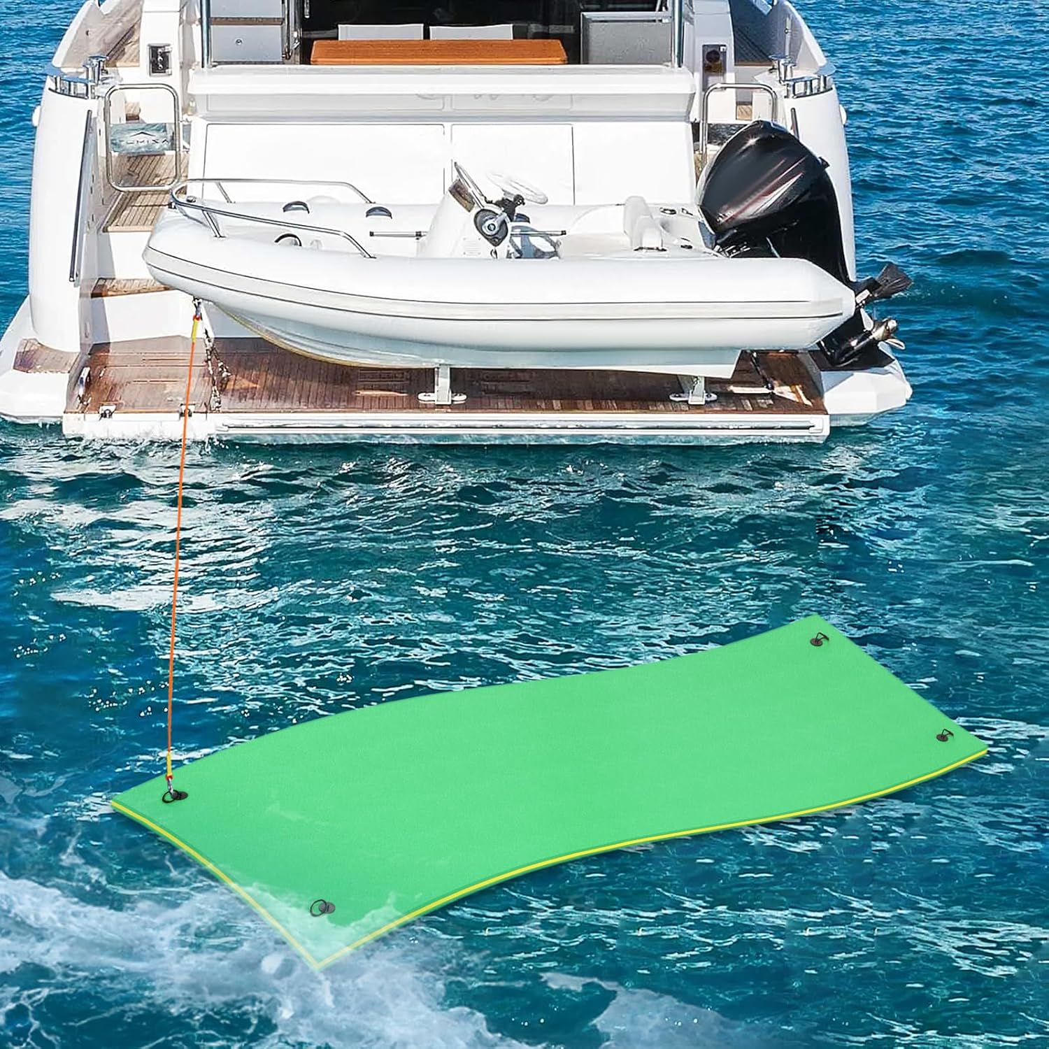 Magshion Large Water Floating Mat for Adults Pool Lake Boating Float Pad 18 x 6 ft