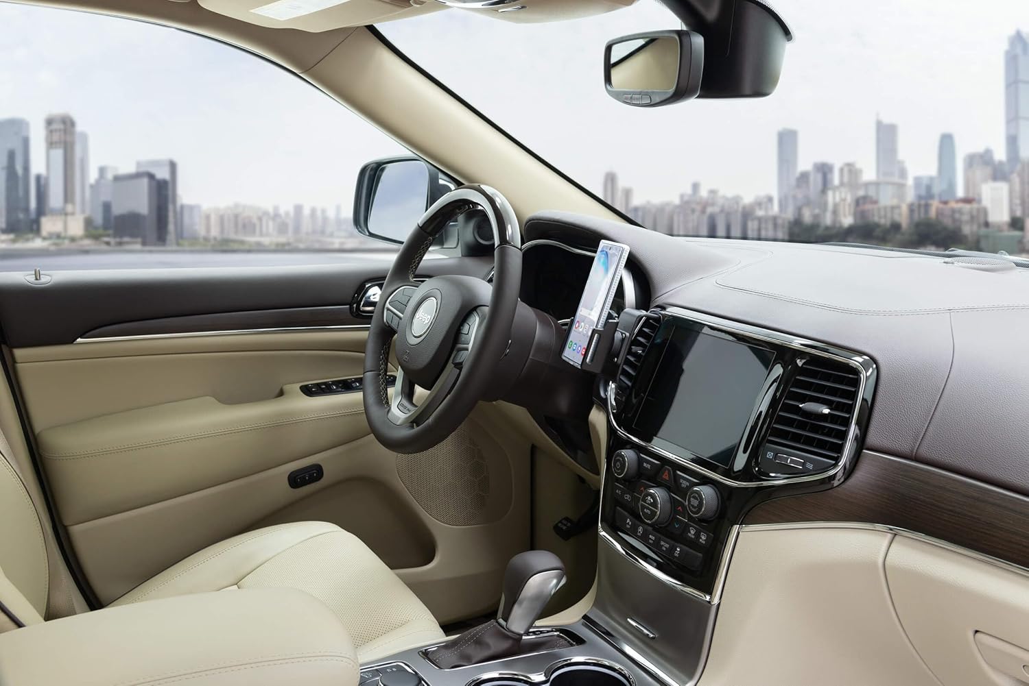 Scosche PC854549 ProClip Soporte central compatible con J eep Grand Cherokee 2011-2020 (solo base de montaje)