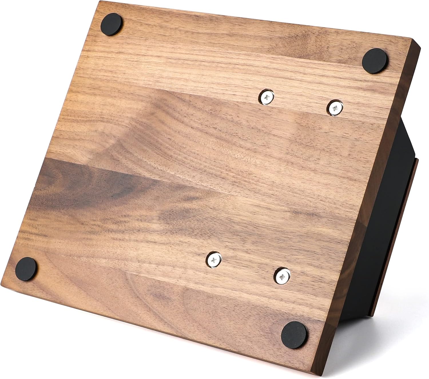 Estación de manipulación de café expreso de 2.283 in, base de soporte de manipulación de café con 2 discos de café, caja organizadora de accesorios