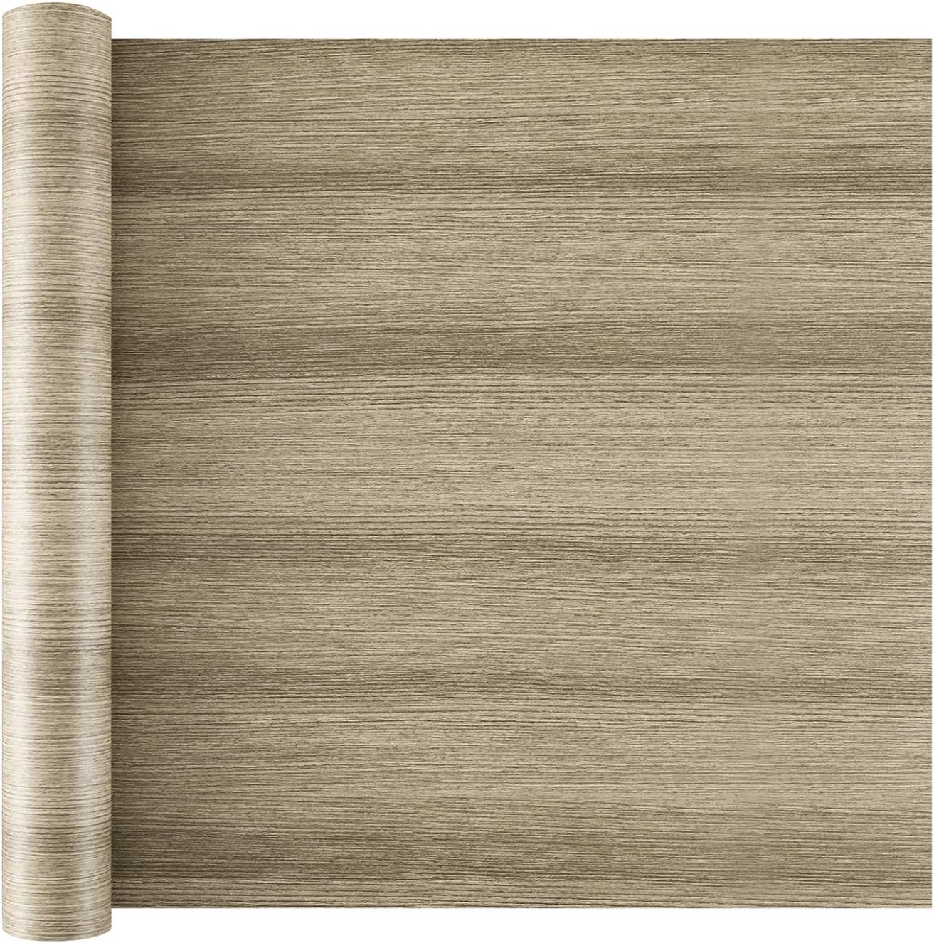 Oxdigi – Papel de contacto con patrón de grano de madera de 24.0 x 196pulgadas, película autoadhesiva para encimera, estante de gabinete de cocina,