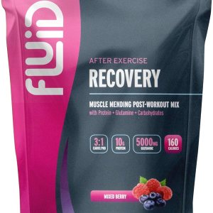 Fluid Recovery – Mezcla de bebida después del entrenamiento, proteína aislada de suero de leche, L-glutamina, carbohidratos, todos los ingredientes Fluid Recovery – Mezcla de bebida después del entrenamiento, proteína aislada de suero de leche, L-glutamina, carbohidratos, todos los ingredientes