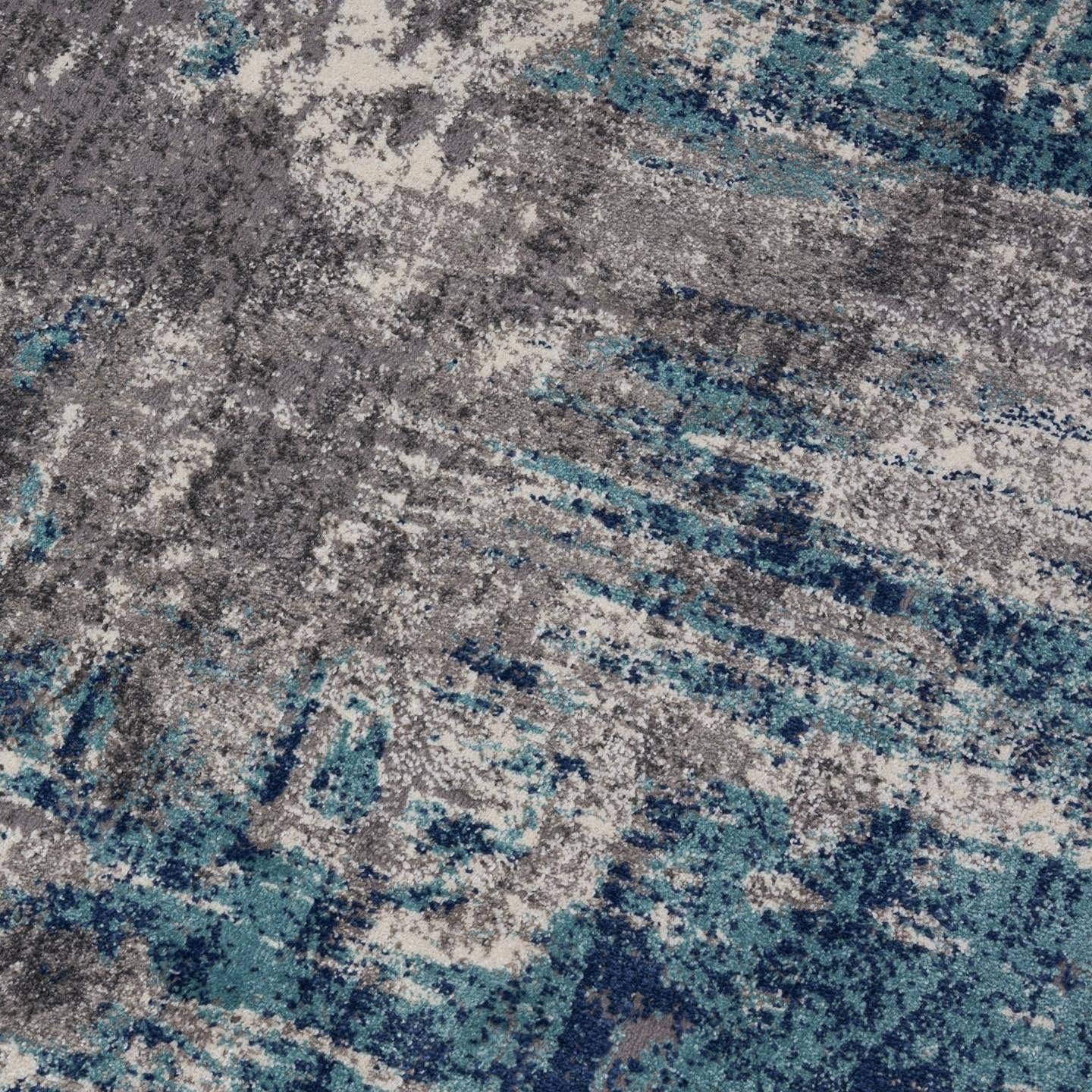 7680 – Alfombra abstracta moderna, tamaño grande